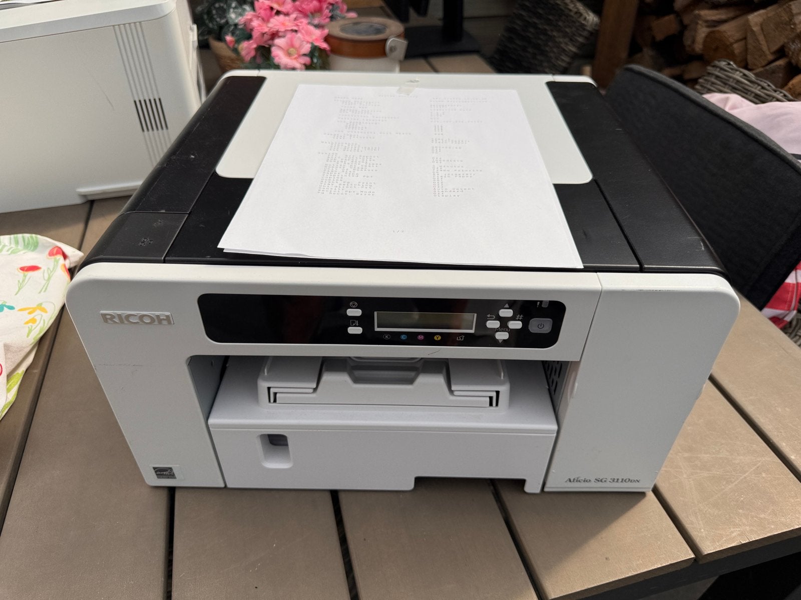 Rihoh aficio SG-3110DN printer, Ophalen, Zo goed als nieuw