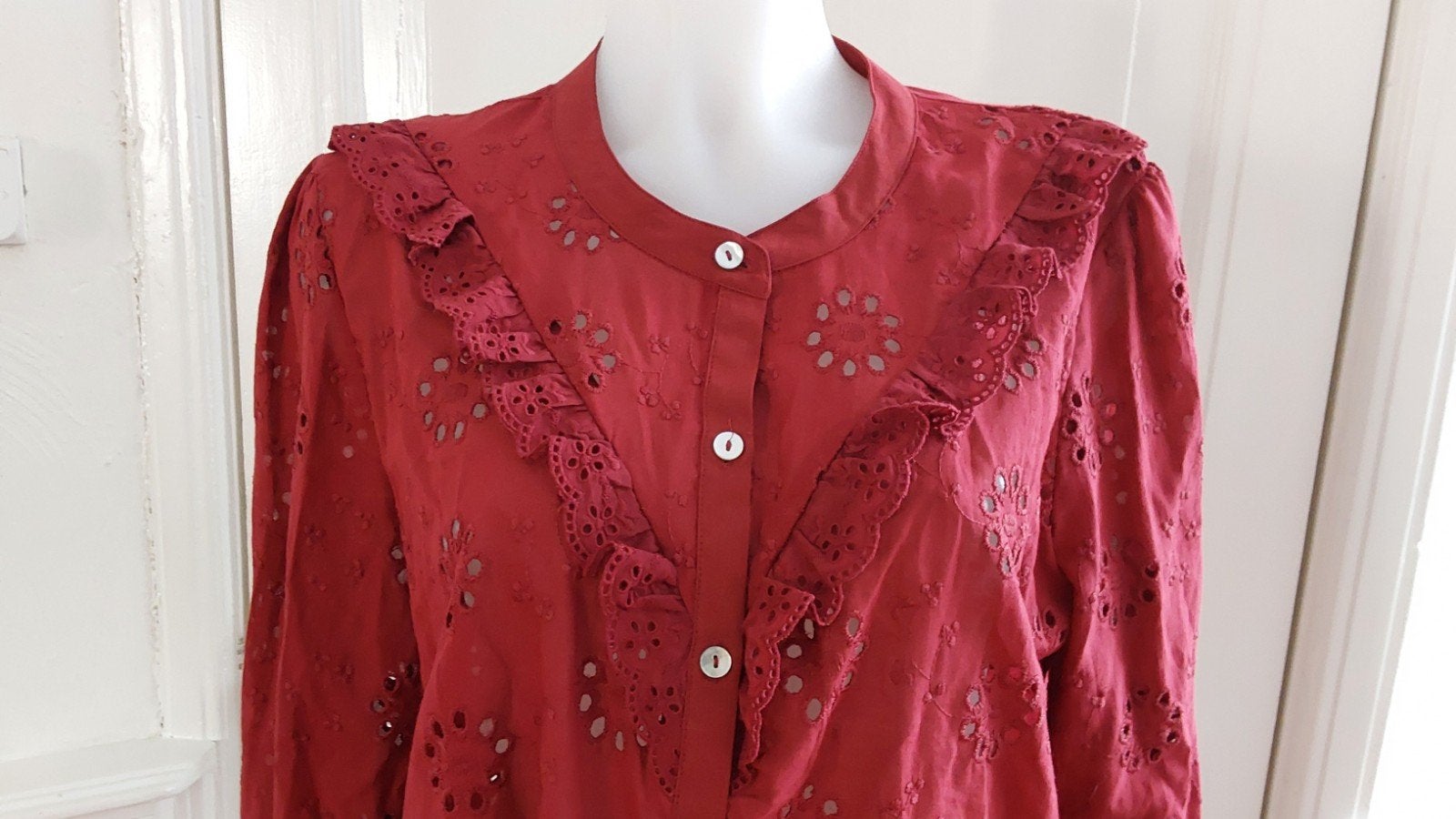 Leuke Elvira blouse maat 44, ., Maat 42/44 (L), Ophalen of Verzenden, Zo goed als nieuw