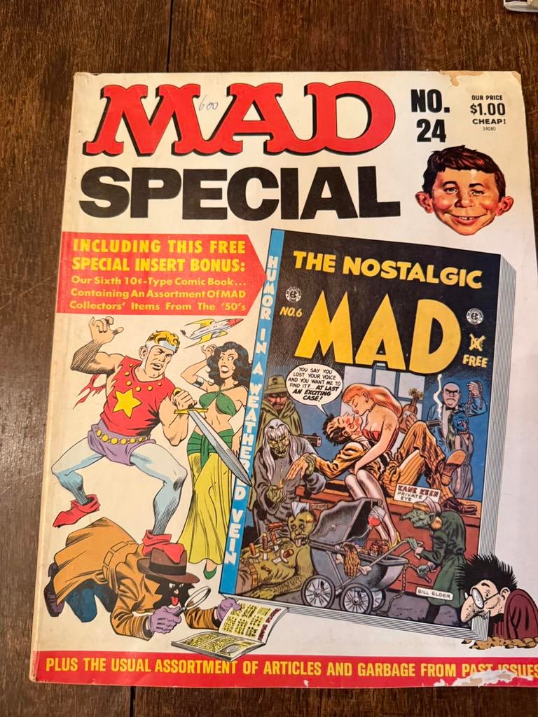 MAD Special No. 24 – Vintage editie met insert (1977) (USA), Ophalen of Verzenden, Gelezen, Muziek, Film of Tv