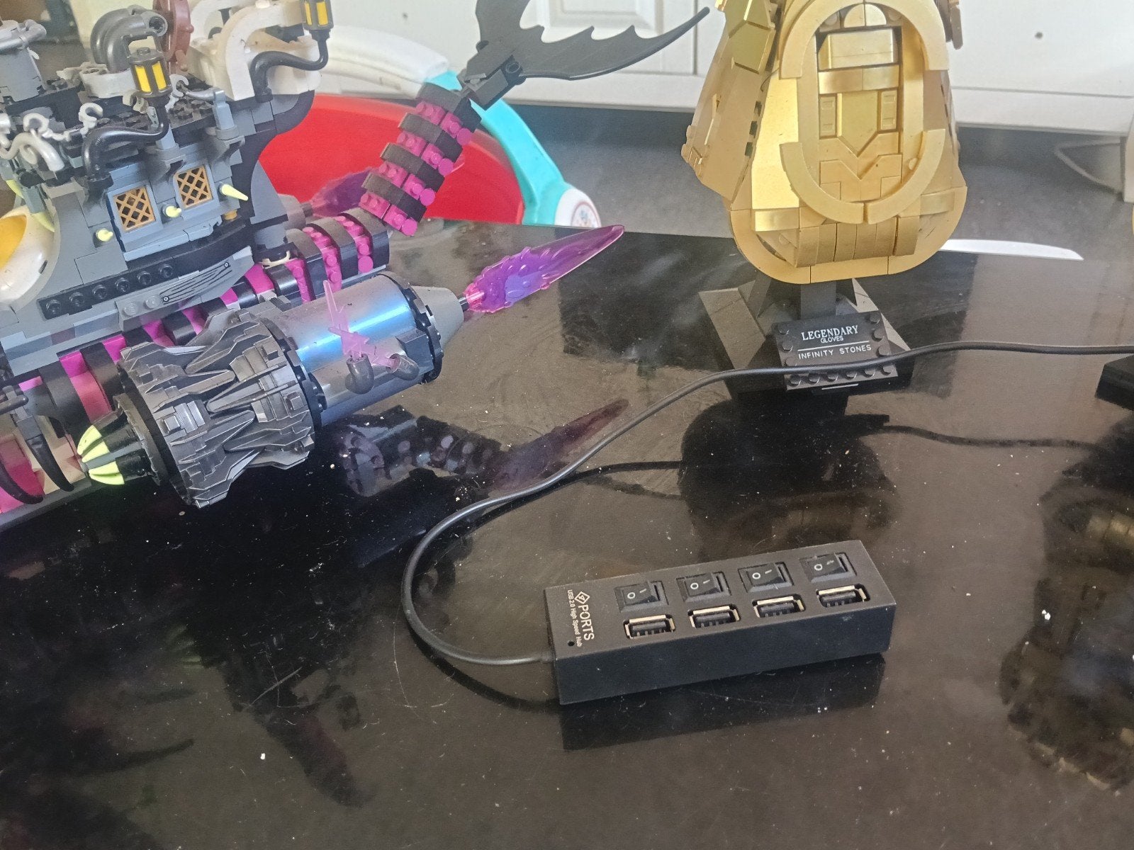 lego voor verzameling, Ophalen