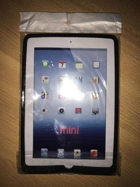iPad mini siliconen cover / hoesje / case (NIEUW!), Ophalen of Verzenden, Nieuw, 8 inch, Bescherming voor- en achterkant