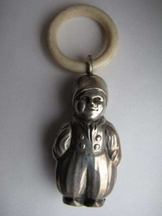 Rammelaar met boertje, Verzenden, Zilver