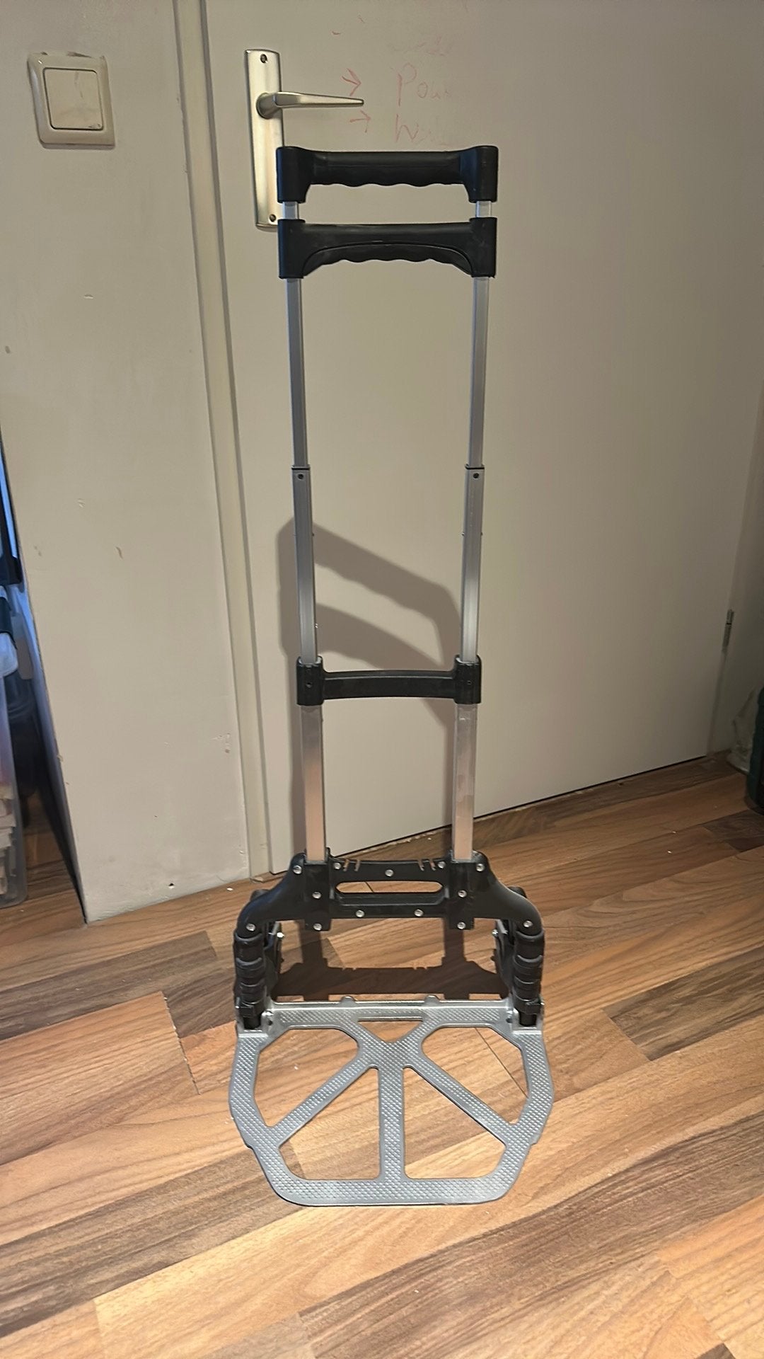 Zo goed als nieuwe opvouwbare steekwagen, Minder dan 60 liter, Ophalen of Verzenden, Zo goed als nieuw, Steekwagen