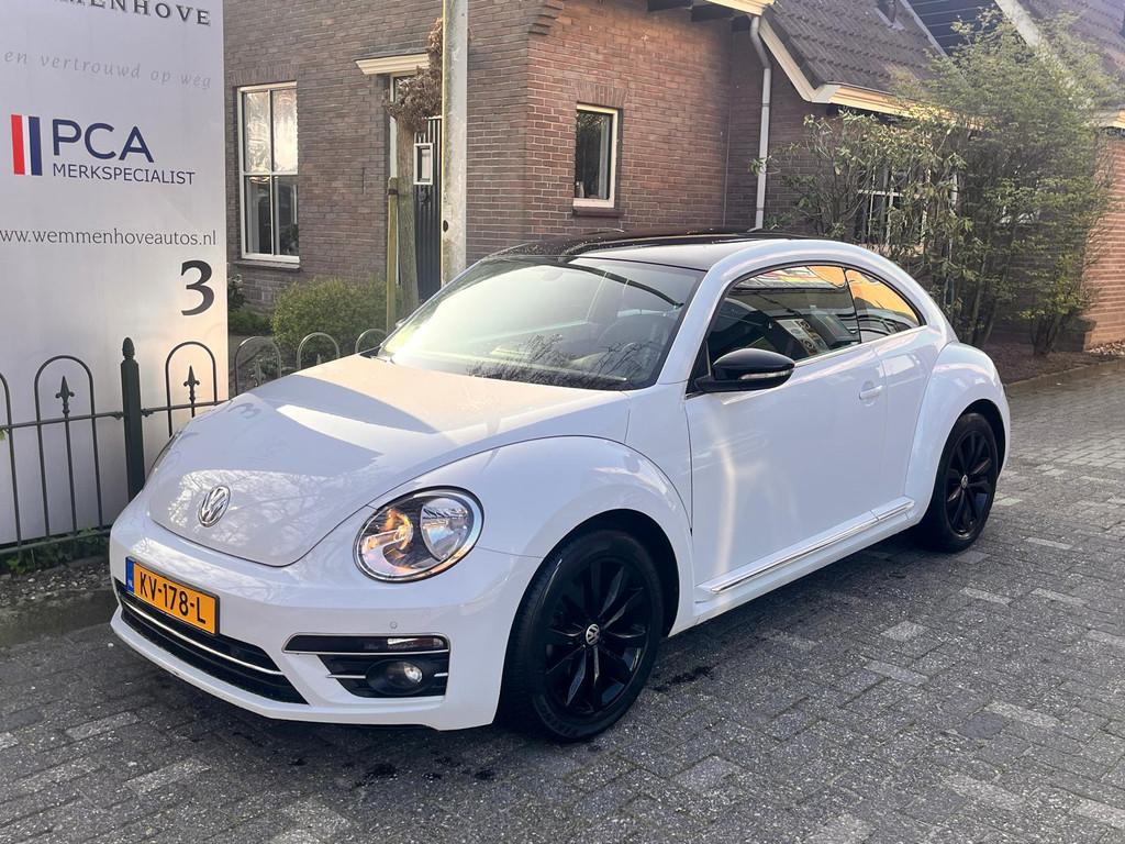 Volkswagen Beetle 1.2 TSI Exclusive Series (bj 2017), Auto's, Voorwielaandrijving, 12 maanden, Stof, Gebruikt