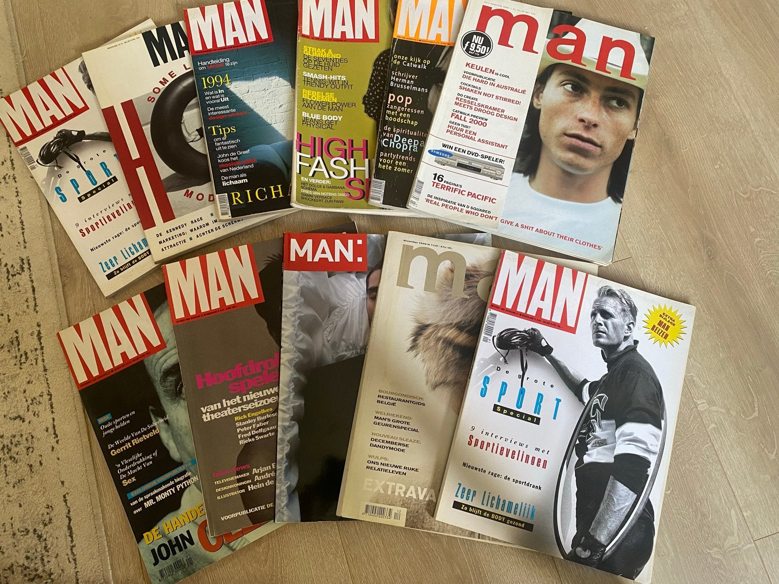 MAN Magazine Collectie - Jaren '90 Herenbladen, Ophalen of Verzenden, Gelezen, Overige typen