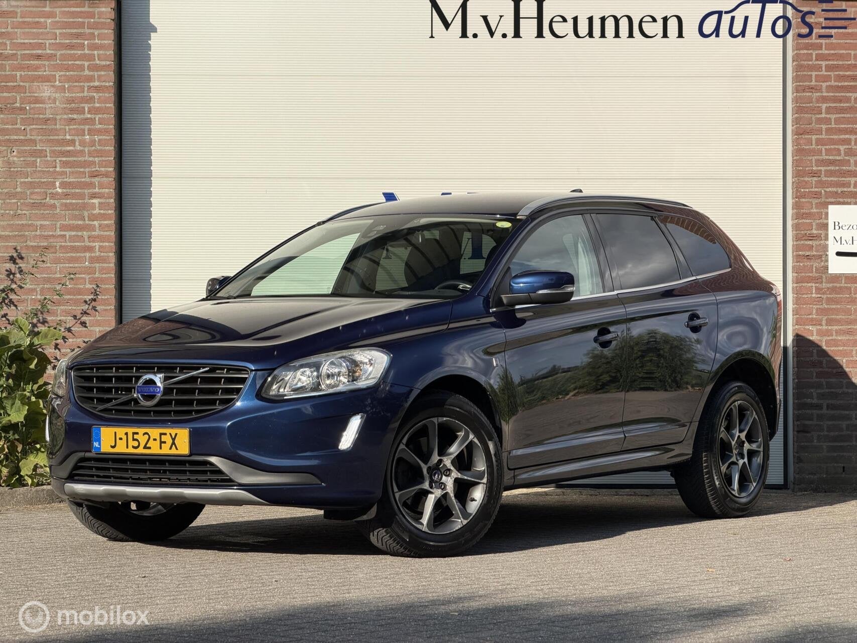 Volvo XC60 2.0 D3 FWD Ocean Race Sportstoelen Trekhaak, 4 cilinders, Blauw, Leder, Bedrijf