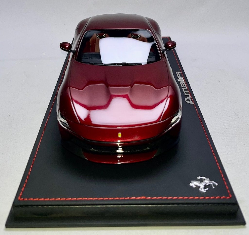 Ferrari Amalfi Rosso Rubino 1:18 P18272D van BBR, Ophalen of Verzenden, Nieuw, Auto, Overige merken