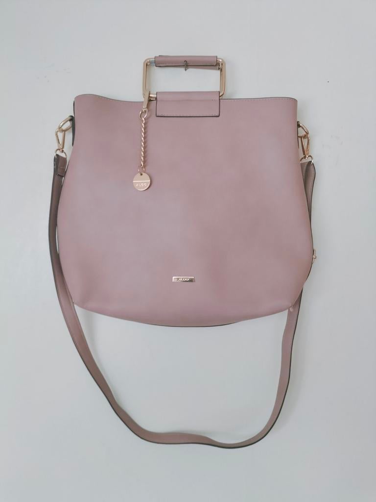 Mooie schoudertas / handtas van Aldo, Sieraden, Tassen en Uiterlijk, Ophalen, Zo goed als nieuw, Roze, Handtas