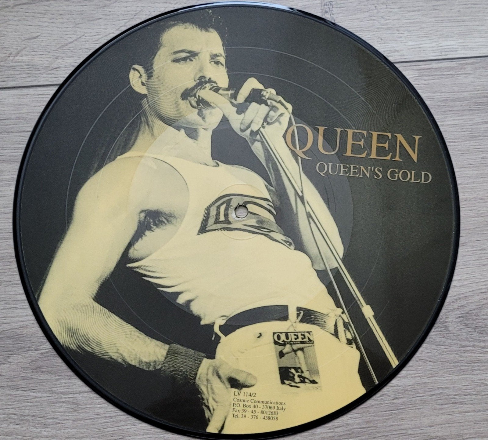 Queen bootleg vinyl Queen's Gold, Ophalen of Verzenden, Zo goed als nieuw, Overige formaten, Poprock