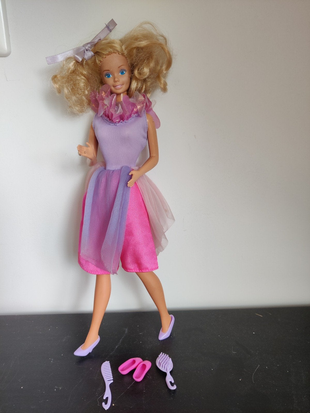 Vintage 1985 Gift Giving Barbie met accessoires, Kinderen en Baby's, Speelgoed | Poppen, Ophalen of Verzenden, Gebruikt, Barbie