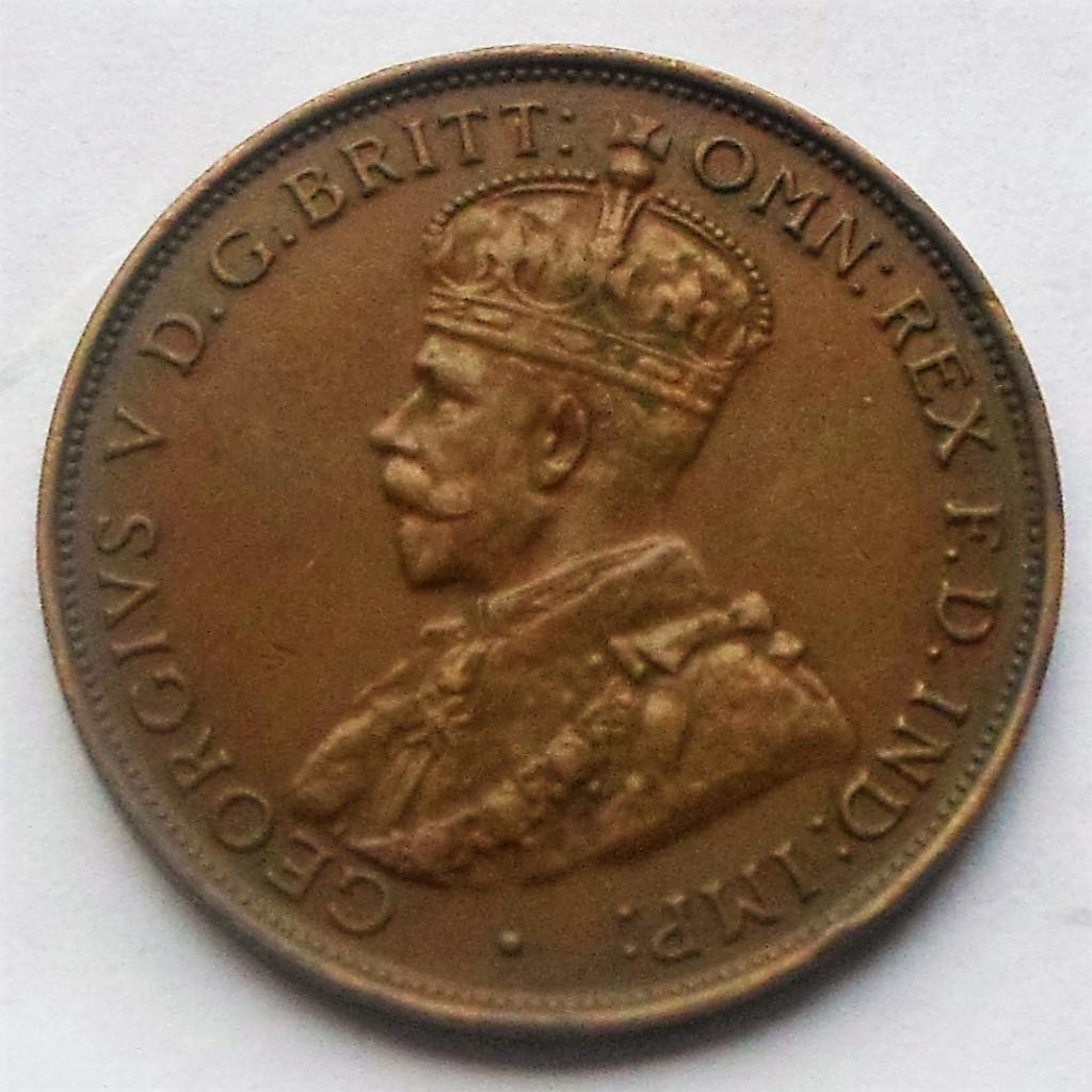 Commonwealth Australie.1 Penny 1933.(M) Unc-.(30), Verzenden, Losse munt