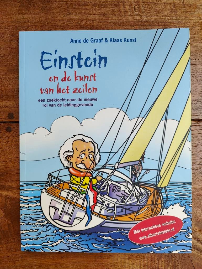 K. Kunst - Einstein en de kunst van het zeilen, Boeken, Wetenschap, Zo goed als nieuw, Sociale wetenschap, Ophalen of Verzenden