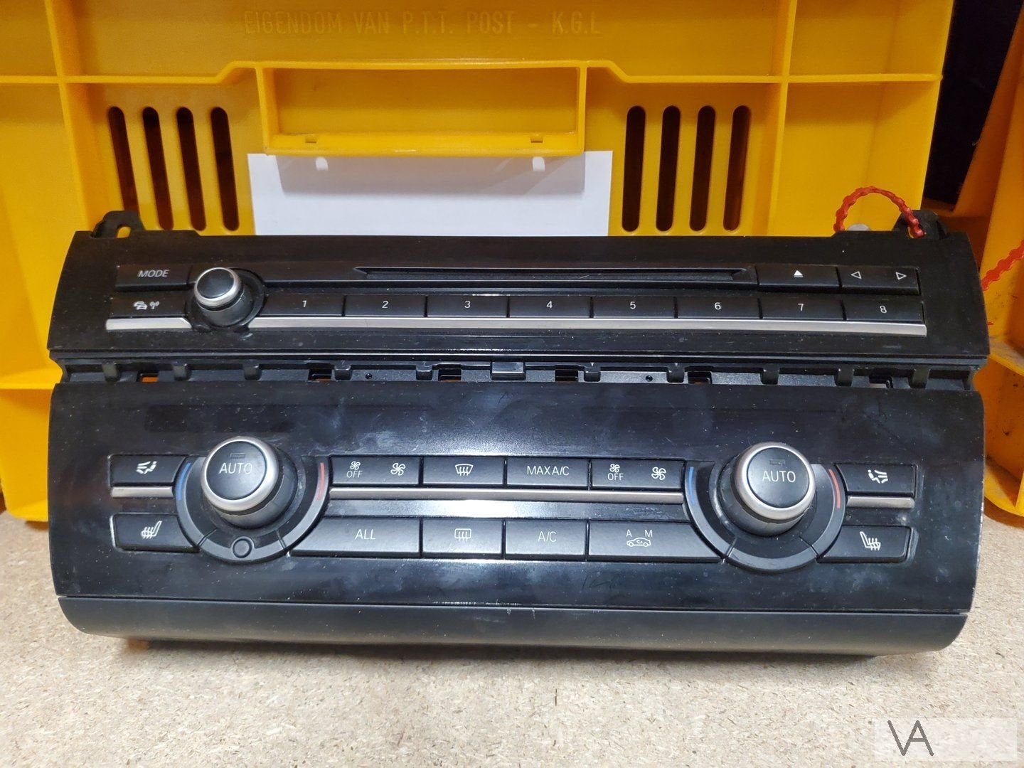 BMW 5 serie F10 10-17 kachelbediening + radio paneel 9306153, Gebruikt, -, -, Ophalen of Verzenden
