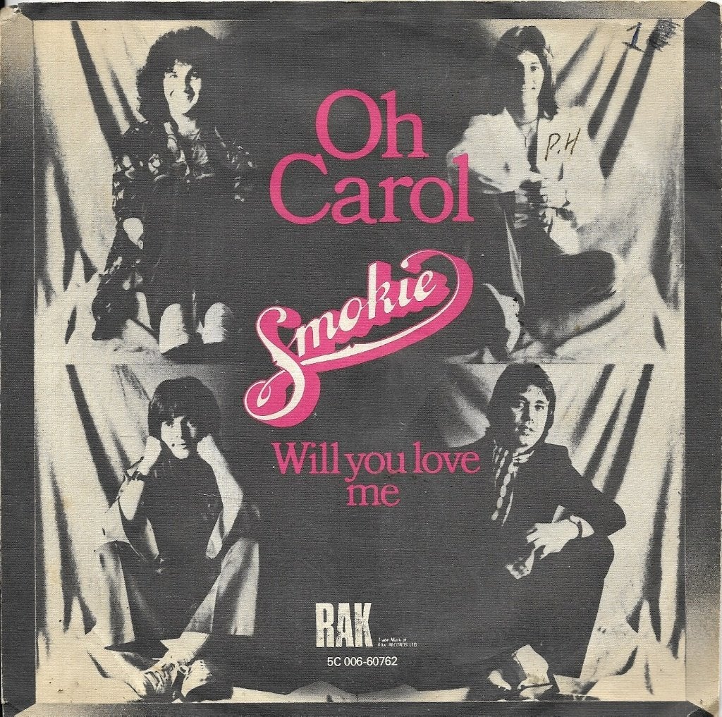 Smokie-Oh Carol, Gebruikt, 7 inch, Pop, Fotohoes