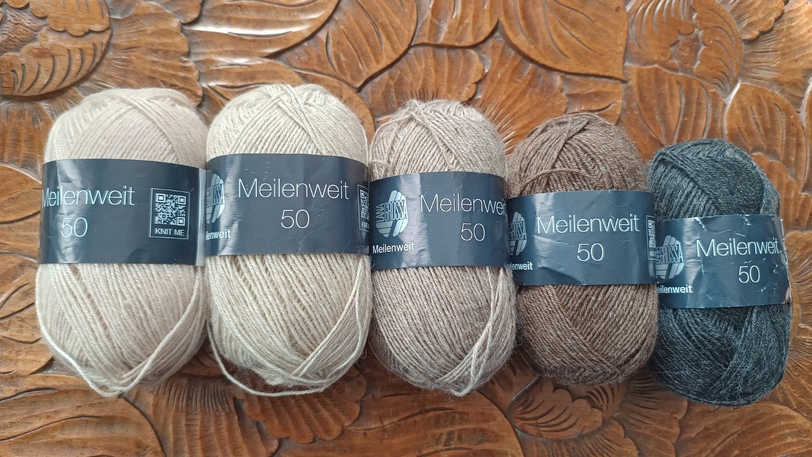 breiwol - sokkenwol - Lana Grossa Meilenweit ca 250 gram, Verzenden, Zo goed als nieuw, Breien of Haken, Wol of Garen