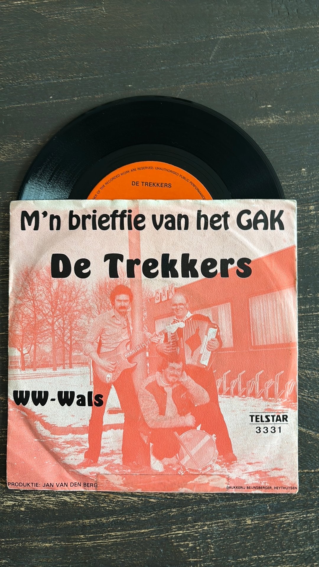 De Trekkers - M’n brieffie van het GAK, Ophalen of Verzenden, Zo goed als nieuw, Nederlandstalig
