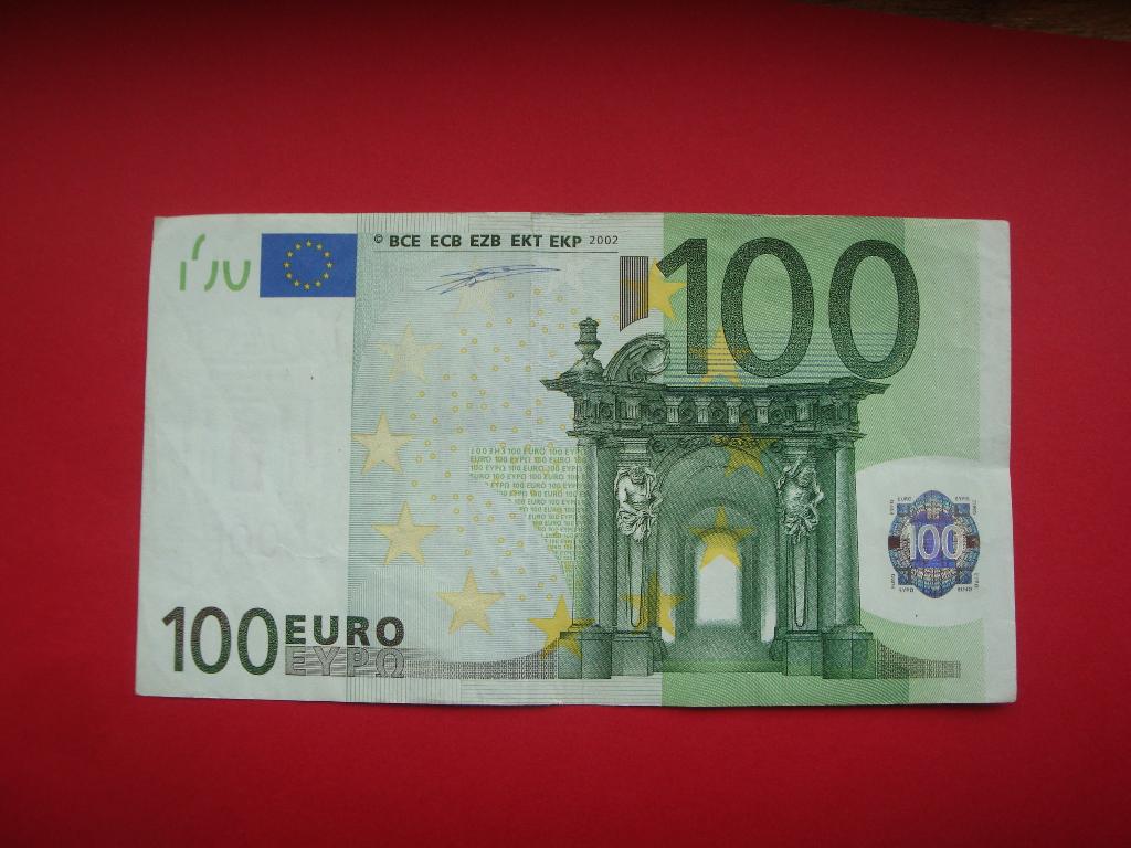 Kavel bankbiljet Italië 100 Euro Duisenberg 2002., Postzegels en Munten, Bankbiljetten | Europa | Eurobiljetten, Verzenden, Italië