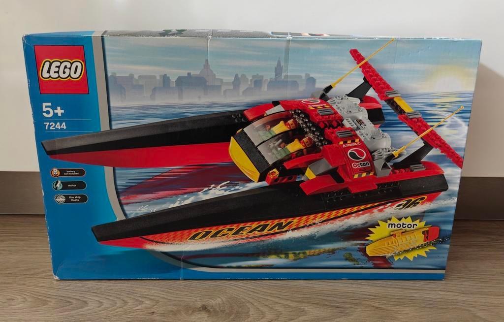LEGO City 7244 Speedboat (2005) - Nieuw in doos (Sealed), City, Lego, Nieuw, Ophalen of Verzenden