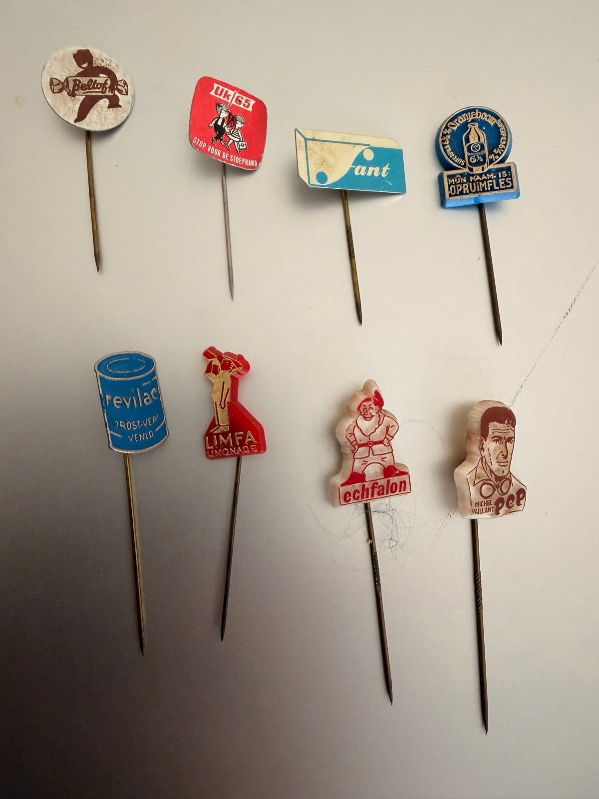 Vintage Speldjes uit de Jaren '60 en '70 - Diverse Merken, Verzenden, Gebruikt, Merk, Speldje of Pin
