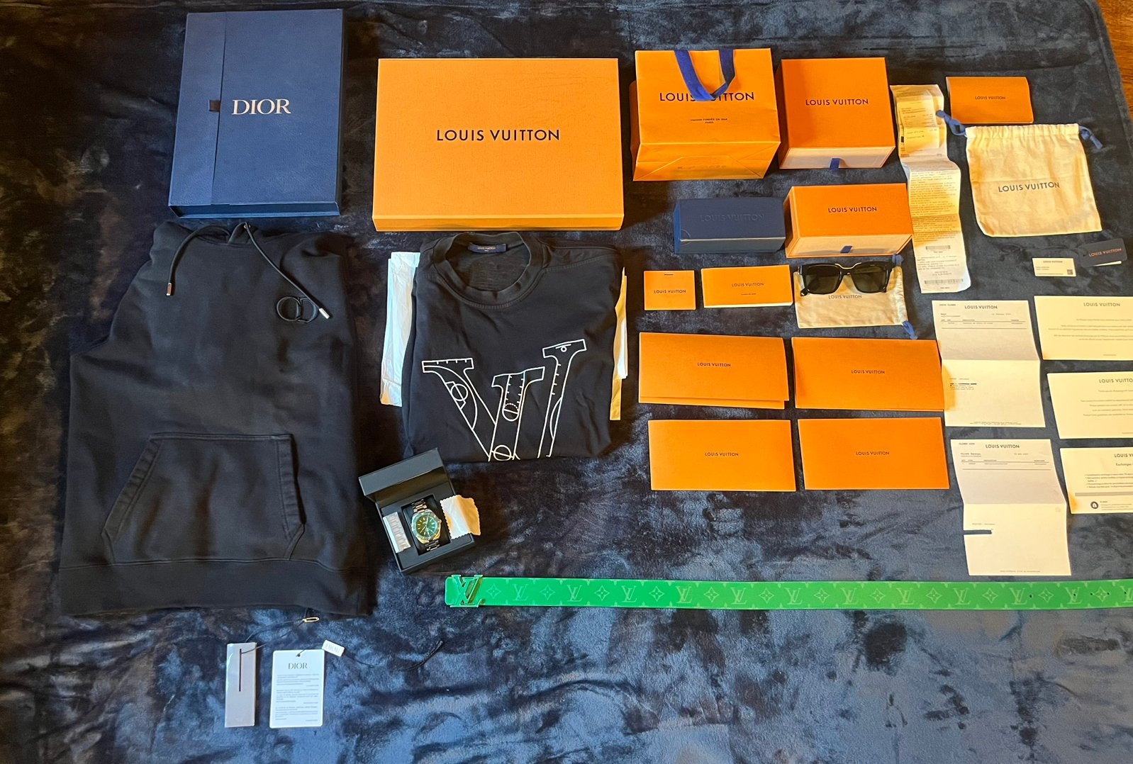 Louis Vuitton spullen, Ophalen, Zo goed als nieuw, Zwart