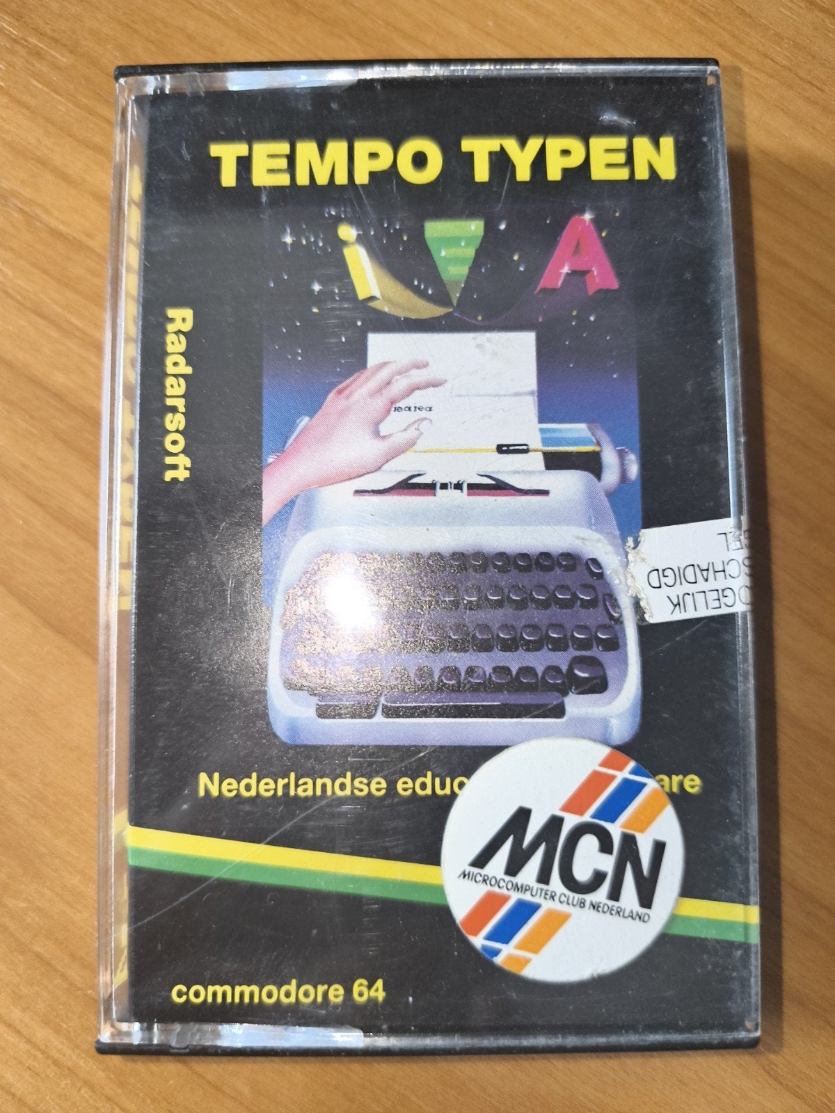 Tempo Typen Commodore 64 - Leer snel typen!, Puzzel en Educatief, Gebruikt, 1 speler, Ophalen of Verzenden