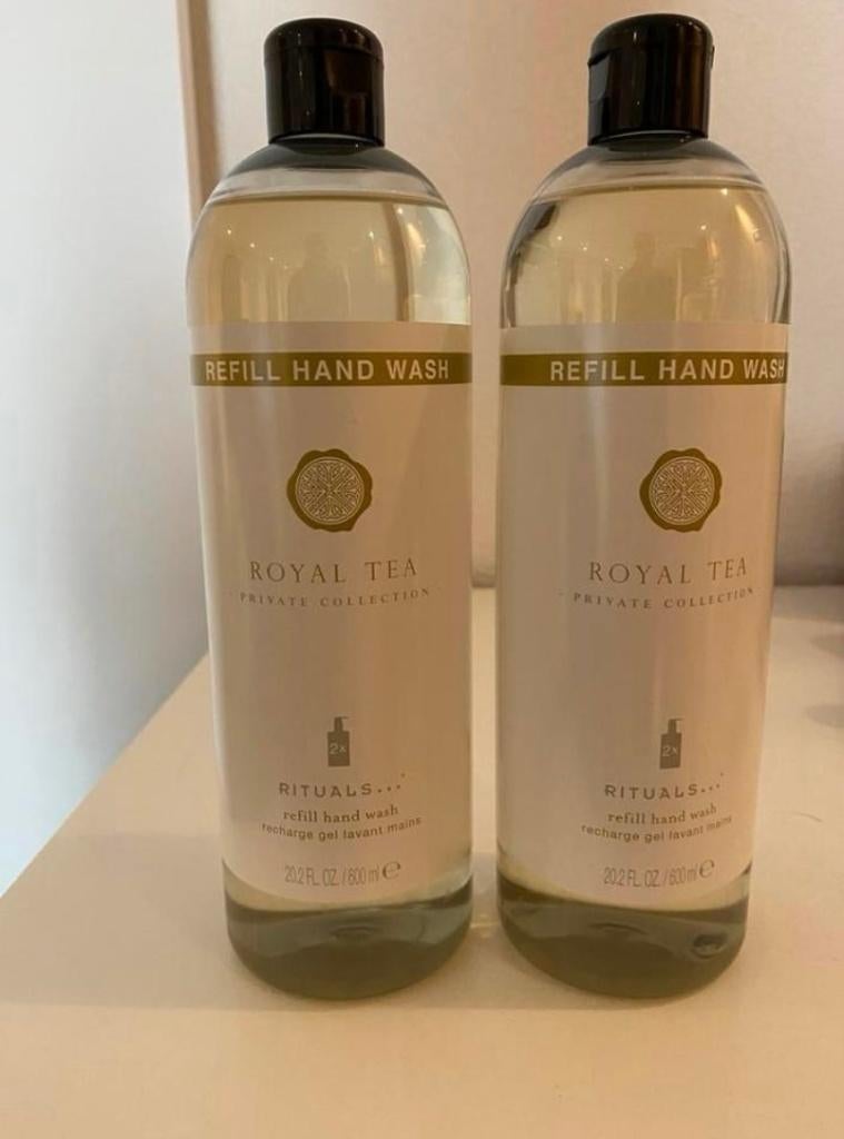 Nieuw Rituals Royal tea refill hand wash handzeep zeep, Ophalen of Verzenden, Nieuw, Bad & Douche