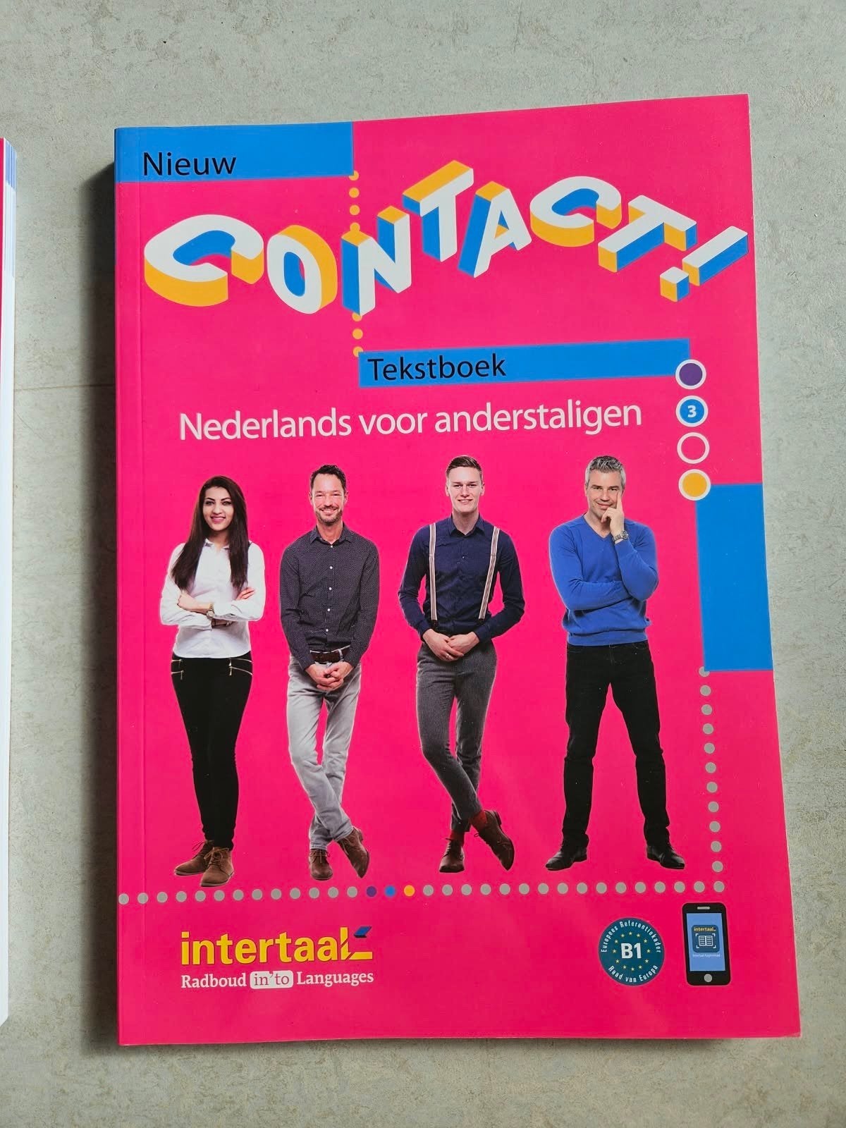Contact! Nederlands voor anderstaligen nieuw 3 B1, Niet van toepassing, Ophalen of Verzenden, Zo goed als nieuw, Annemarie Cornax
