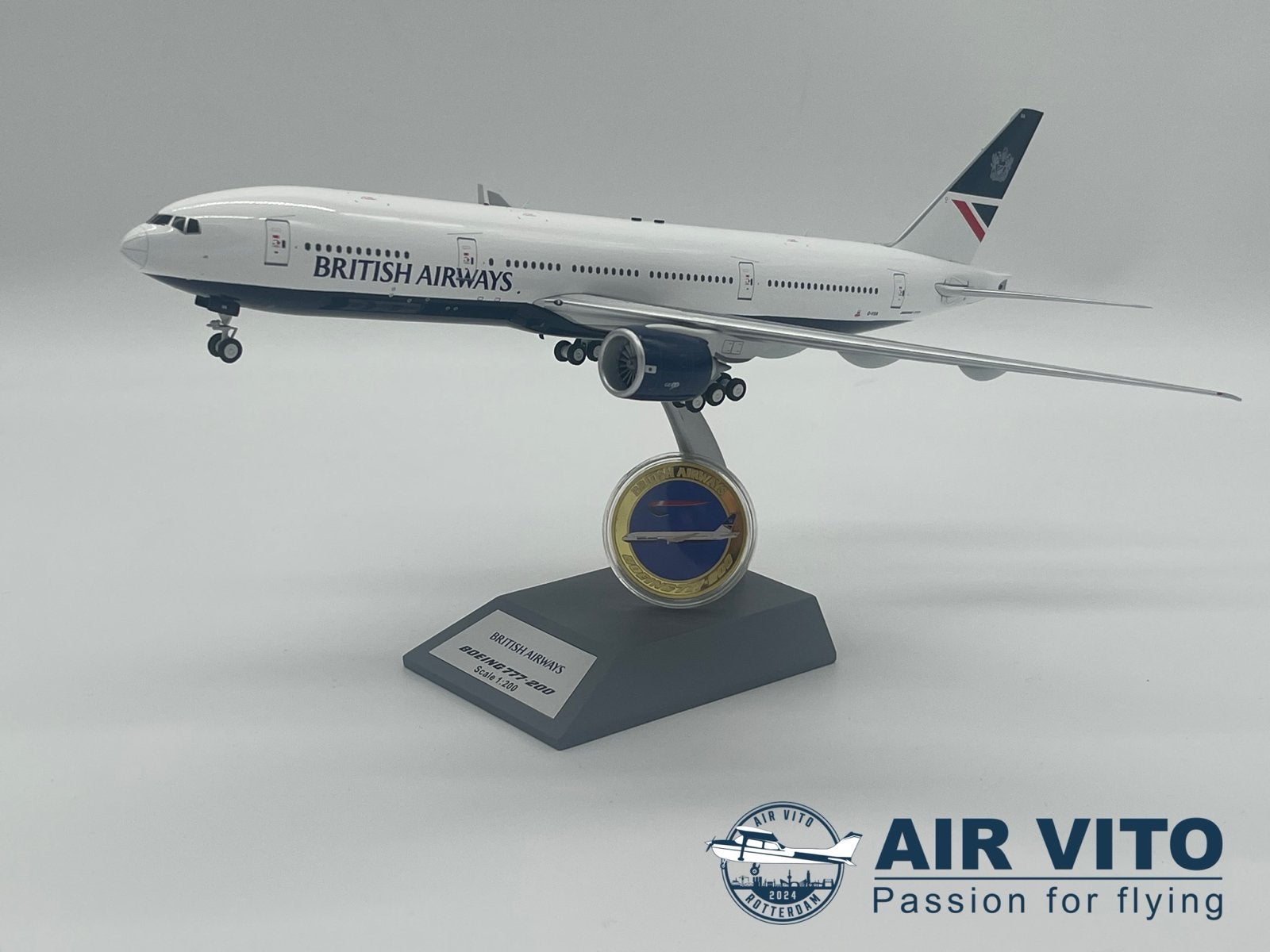 ARD Models British Airways Boeing 777-200 schaal 1:200, Schaalmodel, ., Ophalen of Verzenden, .