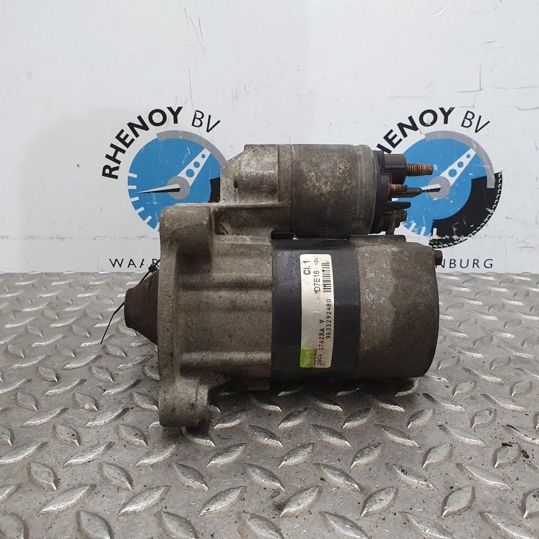 CITROEN C2 1.4i VTR  STARTMOTOR 9633292480 2004, Ophalen of Verzenden, Gebruikt, Stiba lid