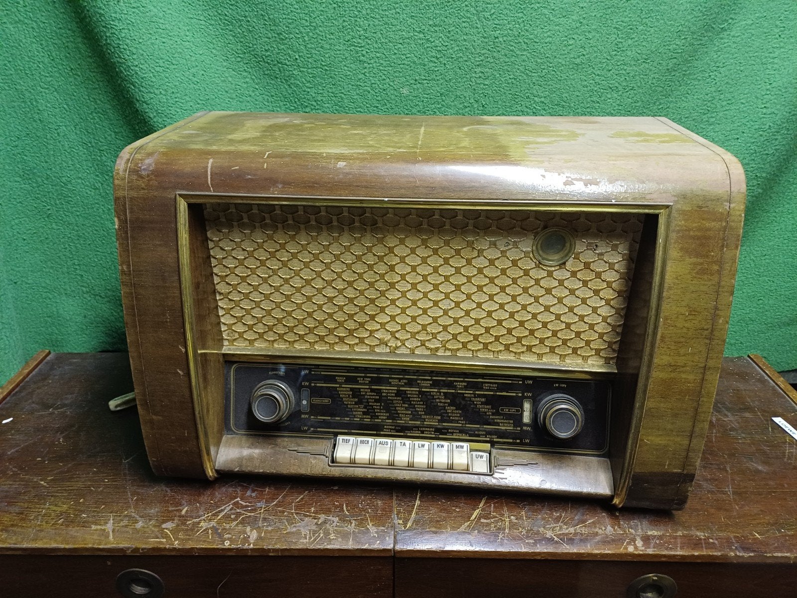 loewe opta meteor 54 buizenradio, Ophalen