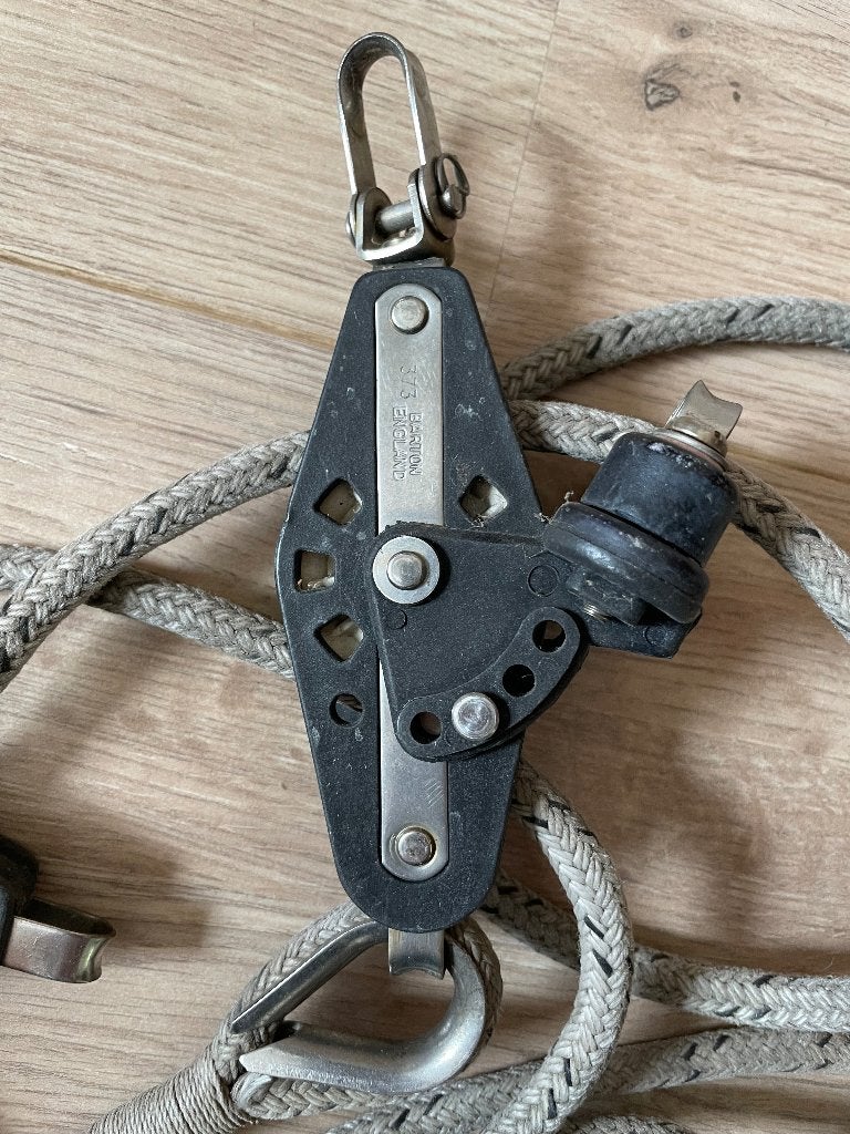 Grootschoot met blokken, Ophalen of Verzenden, Gebruikt, Lijn of Blok