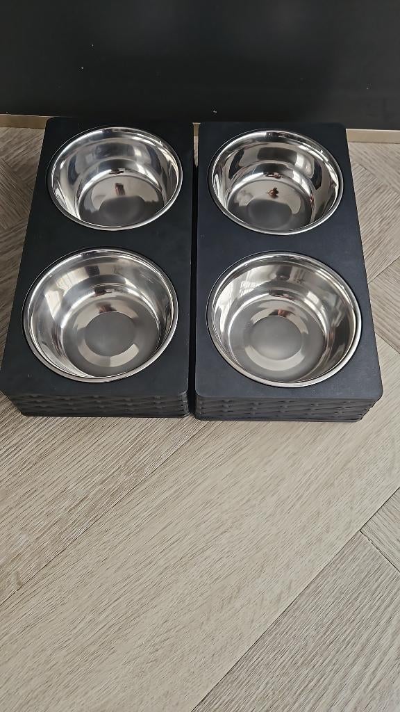 Dierenvoerbakjes RVS hond of kat, Ophalen, Kat