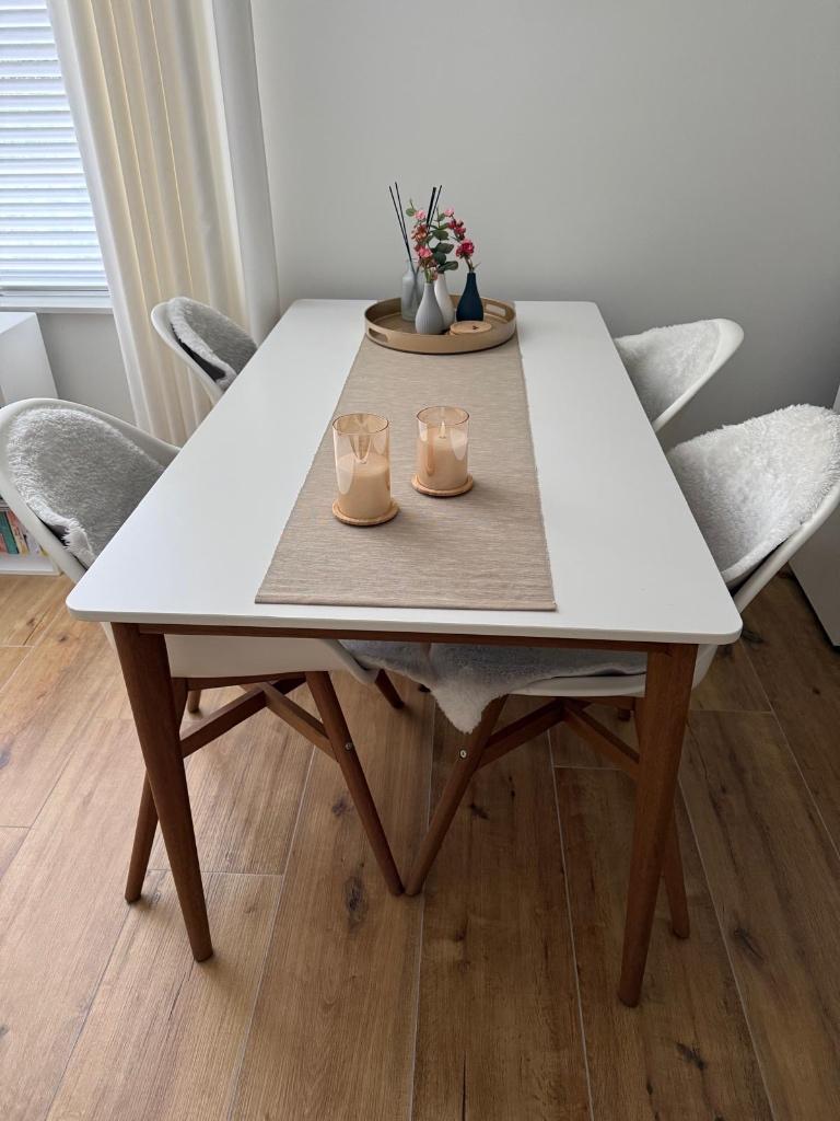 Complete eethoek (IKEA), Ophalen, Zo goed als nieuw, Modern, IKEA, 4 tot 6 stoelen