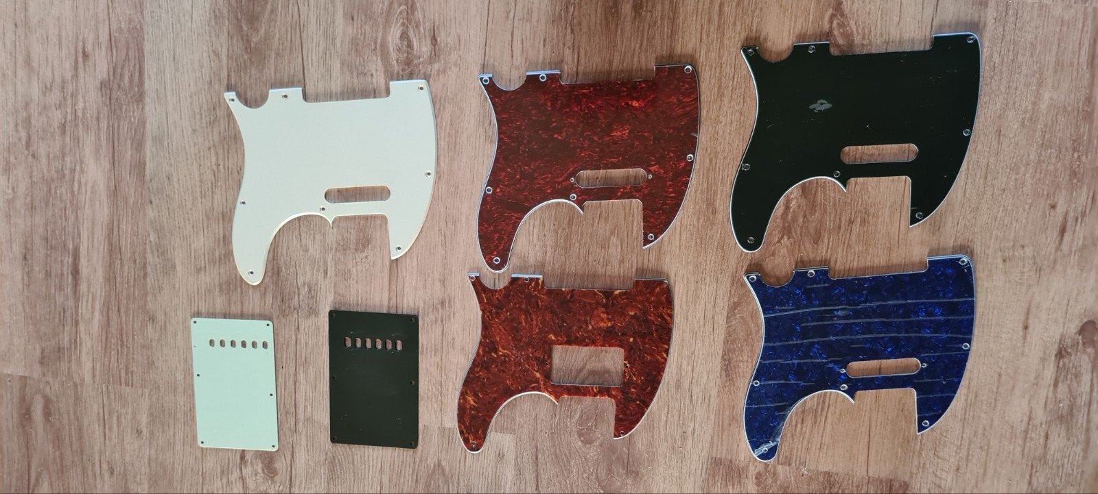 telecaster slagplaten, trem. covers, Sieraden, Tassen en Uiterlijk, Ophalen of Verzenden, Zwart, Android