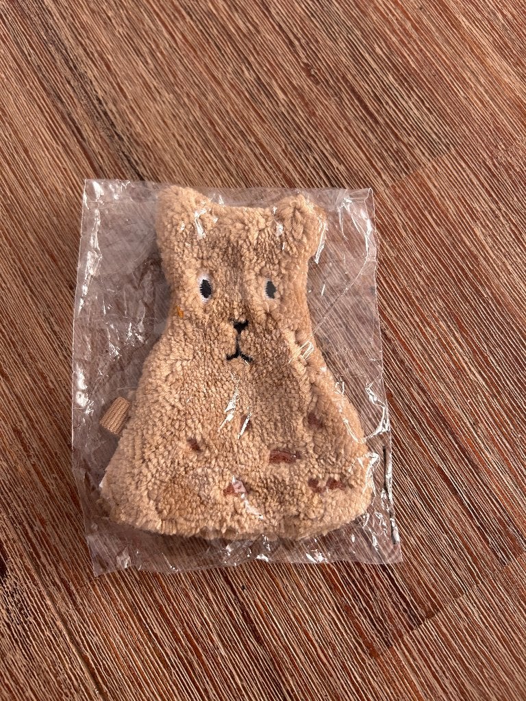 Schattig knuffeldoekje in de vorm van een beertje klein, Overige merken, Overige karakters, Nieuw, Ophalen of Verzenden