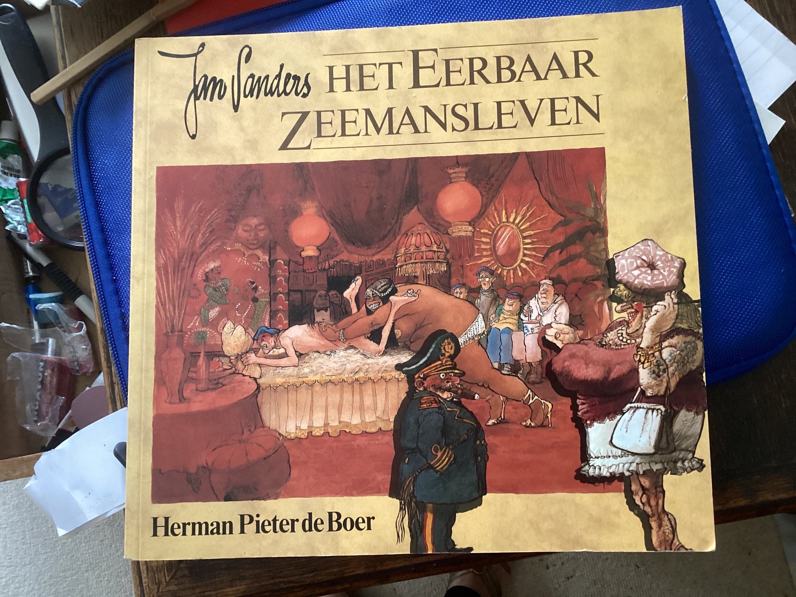 Jan Sanders .. Herman Pieter de Boer Zeemansleven, Ophalen of Verzenden
