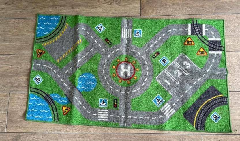 Speelmat auto’s - Ikea, Kinderen en Baby's, Ophalen, Gebruikt