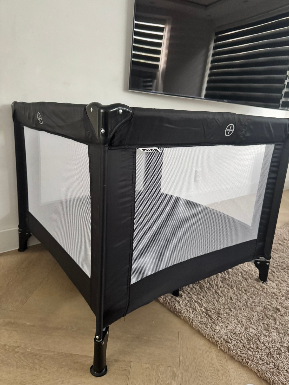 Campingbox camping bed/ box babybed, Ophalen of Verzenden, Refurbished, Overige typen
