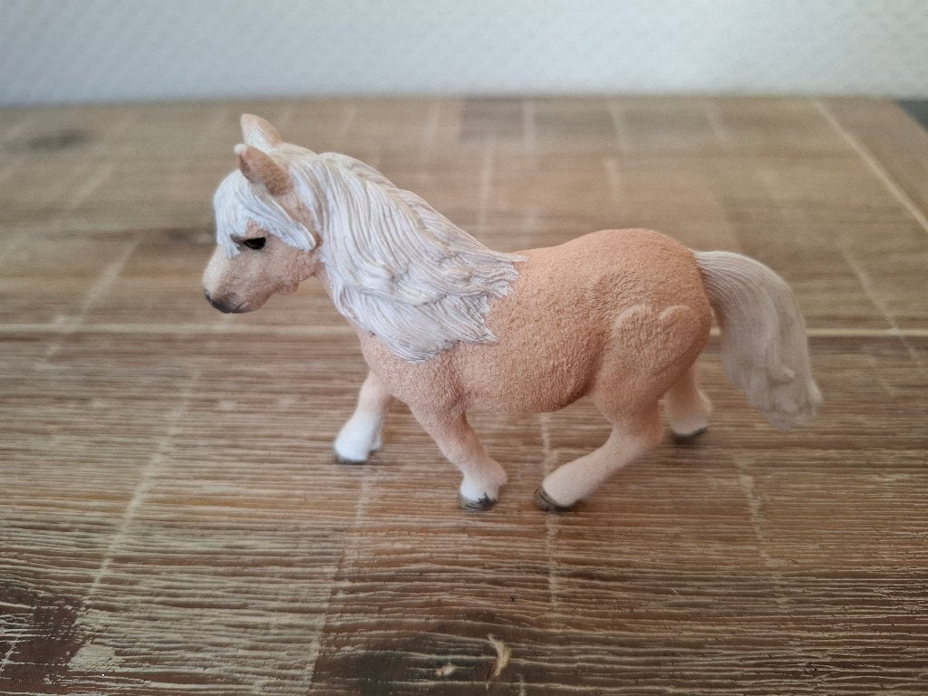 Schleich 42484 Shetlander merrie paard uit set behendigheid, Verzamelen, Speelgoed, Ophalen of Verzenden, Zo goed als nieuw