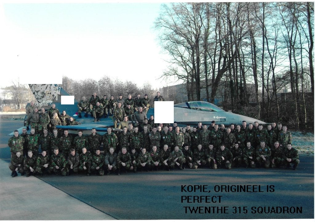 Mooie set 315  Squadron 50 jaar Luchtmacht, Ophalen of Verzenden, Luchtmacht, Nederland, Embleem of Badge