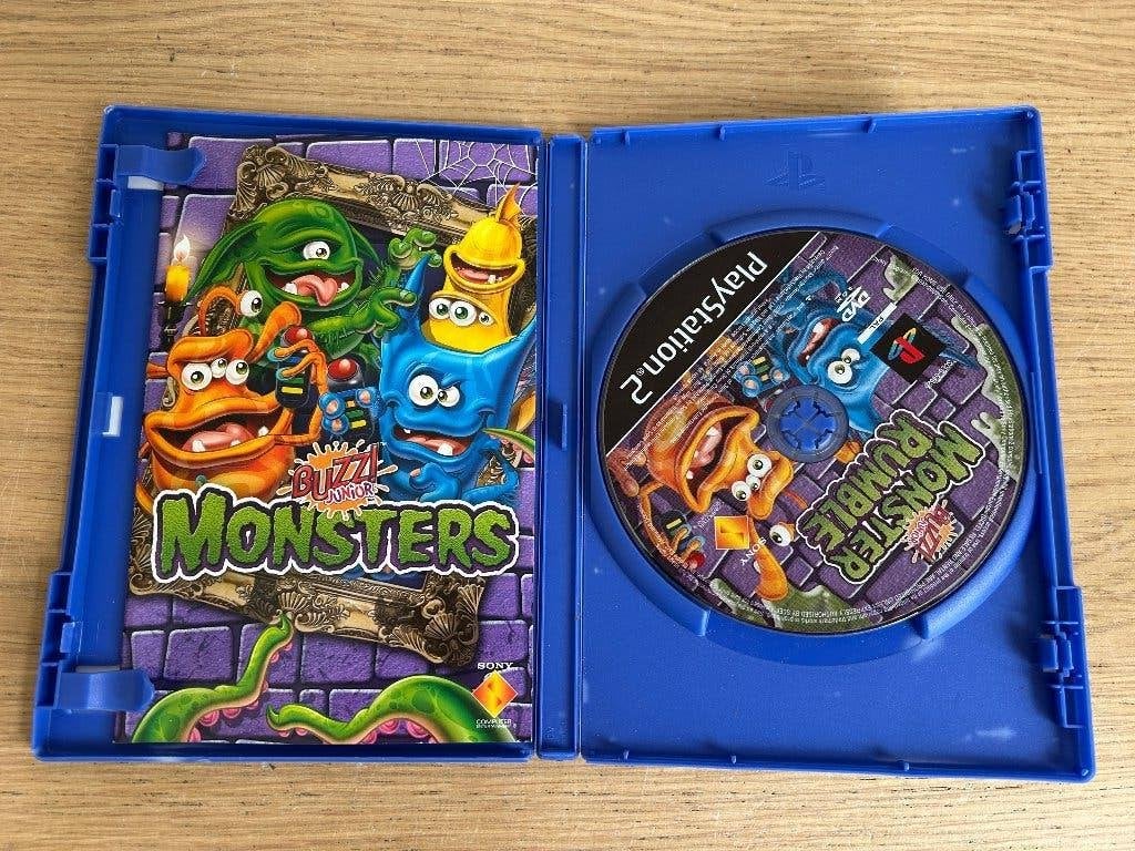 Ps2 Buzz Junior Monsters | Playstation 2, Gebruikt, Ophalen of Verzenden, Sport, 3 spelers of meer