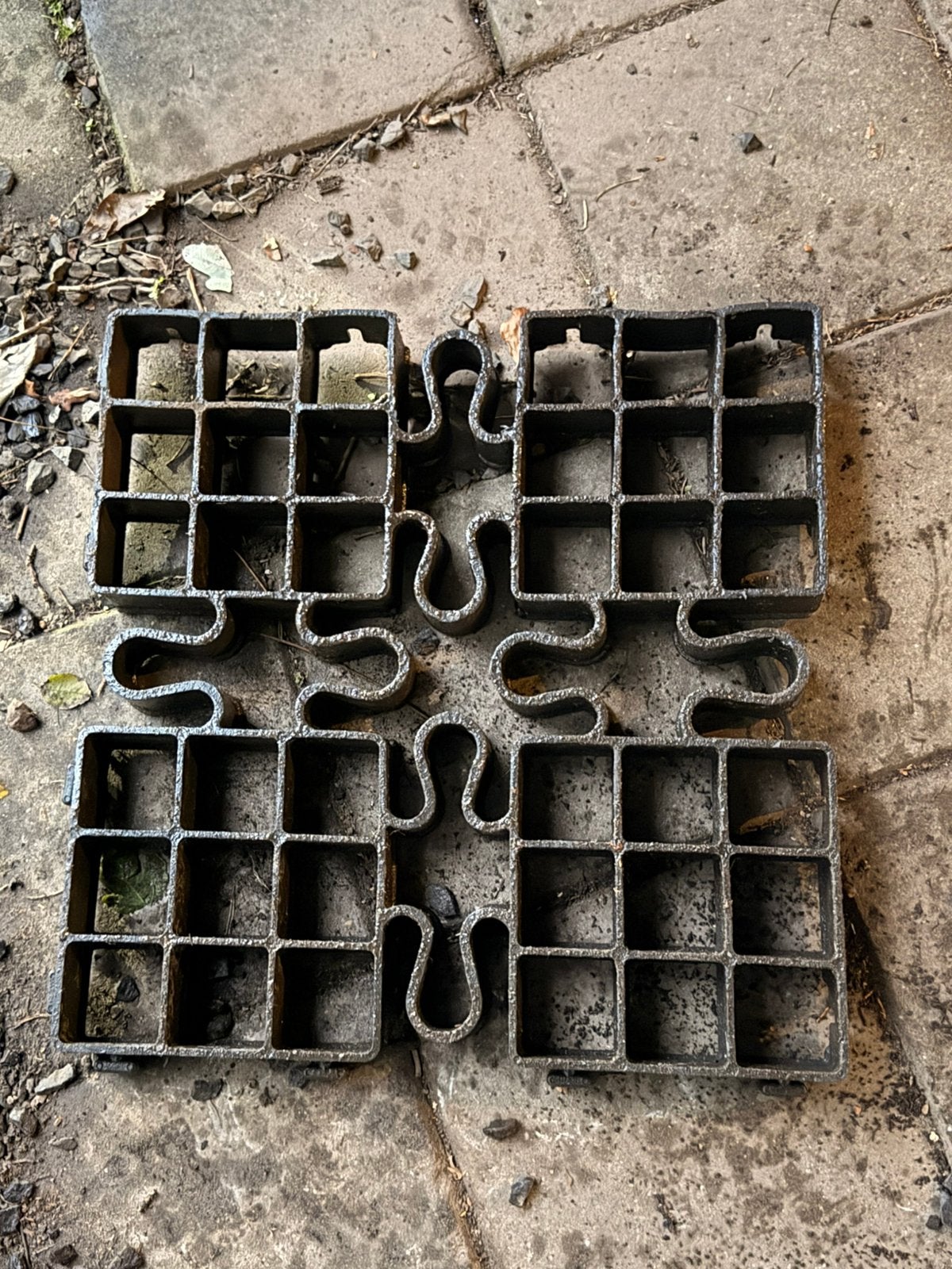 Kunststof grasroosters/grindmatten, Ophalen, 10 tot 20 m²