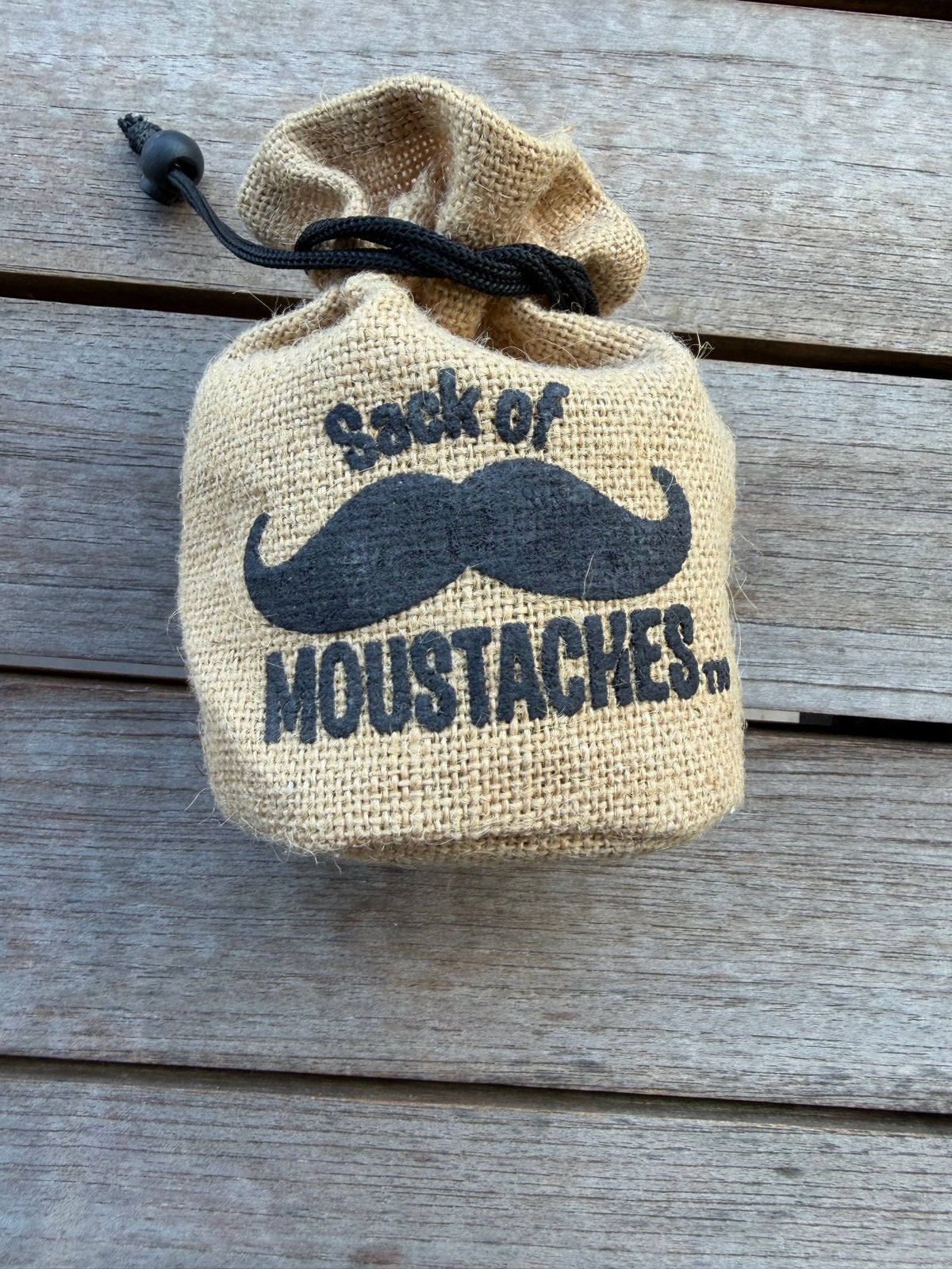 Sack of Moustaches - Grappige baardenset, Ophalen of Verzenden, Zo goed als nieuw