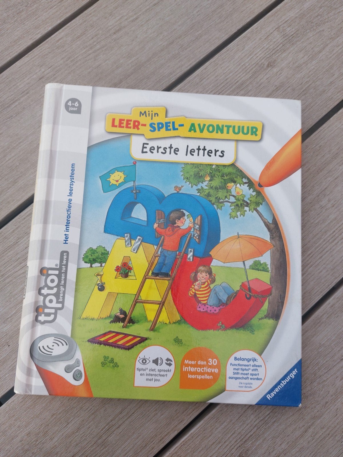 Tiptoi boek - Eerste letters, Kinderen en Baby's, Speelgoed | Educatief en Creatief, Ophalen of Verzenden, Gebruikt, Taal en Lezen