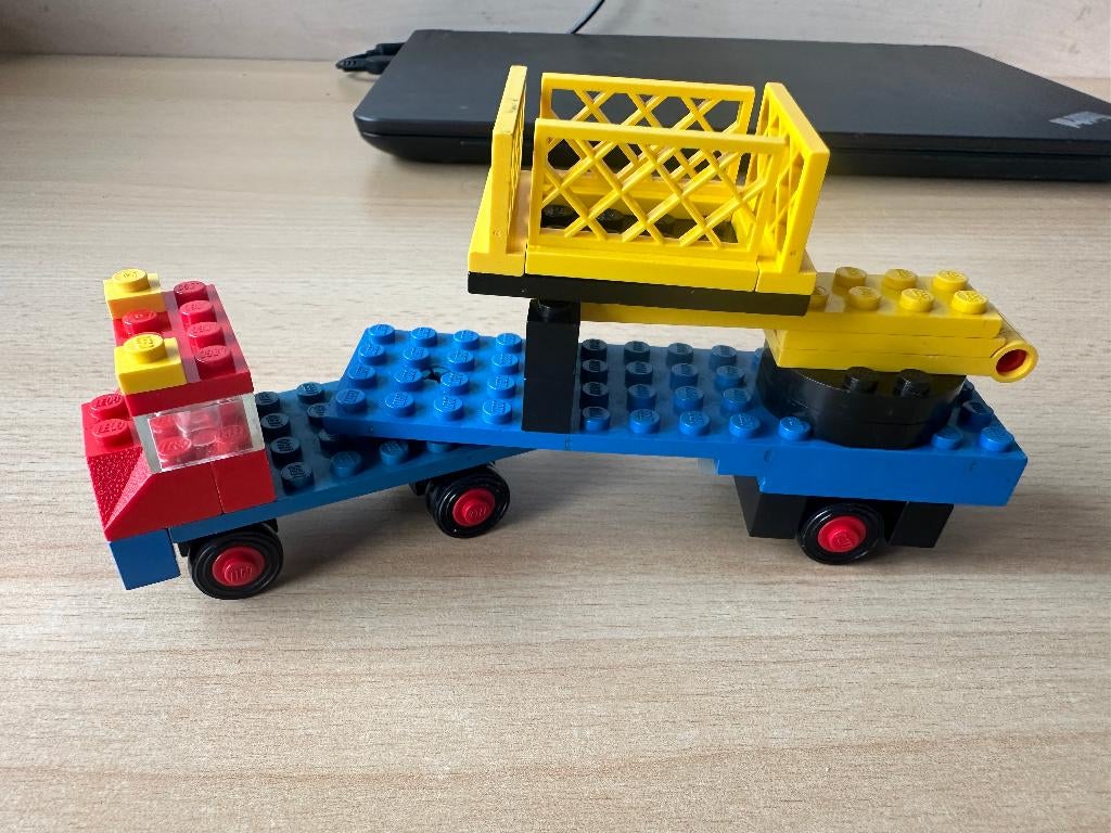 Lego 655 Mobile Hydraulic Hoist, Ophalen of Verzenden, Gebruikt, Complete set, Lego