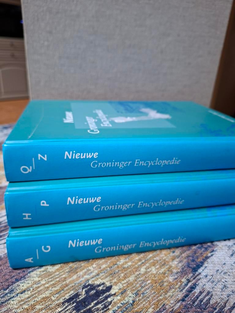 Nieuwe Groninger Encyclopedie, 1050 blz, Boeken, Ophalen, Complete serie, Diverse auteurs, Zo goed als nieuw