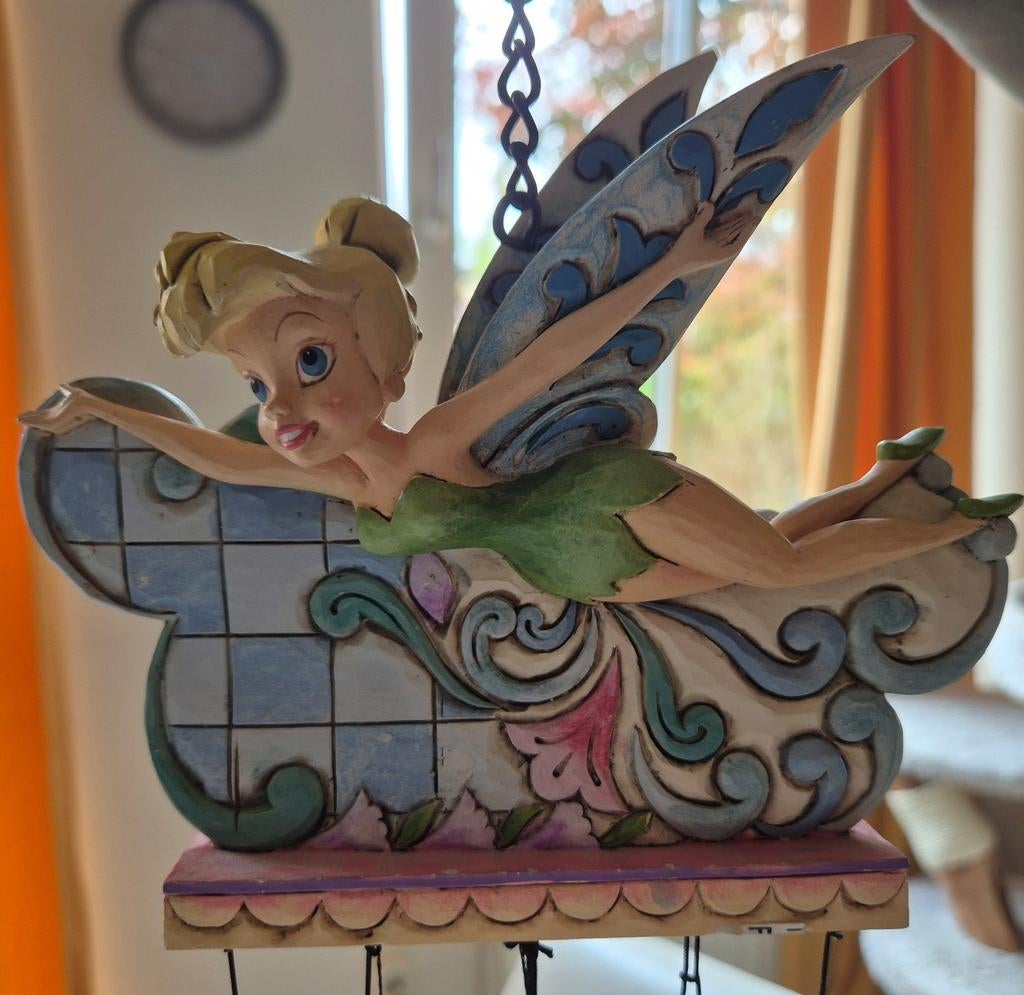Jim Shore Tinkerbell Windgong retired, Verzamelen, Disney, Ophalen, Overige figuren, Gebruikt, Beeldje of Figuurtje