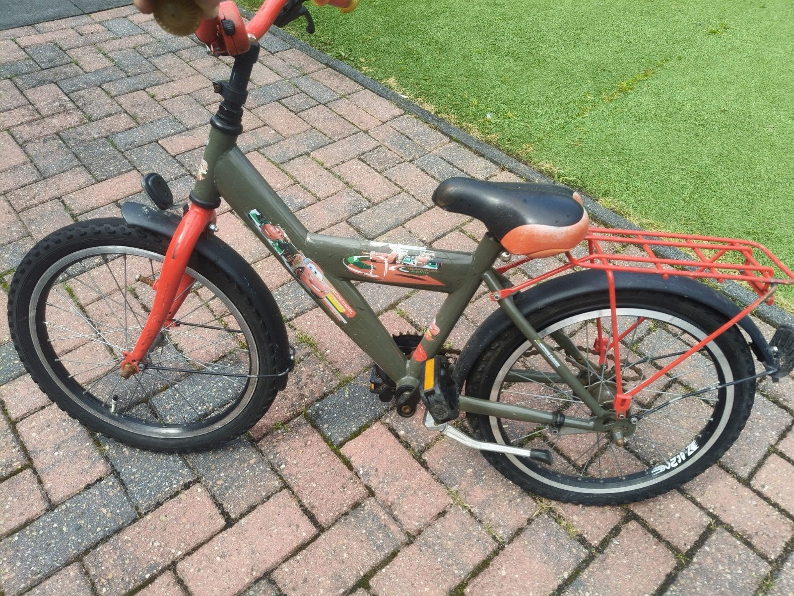 16 inch opknapper fiets cars, Ophalen, Terugtraprem, Cars, 16 tot 20 inch