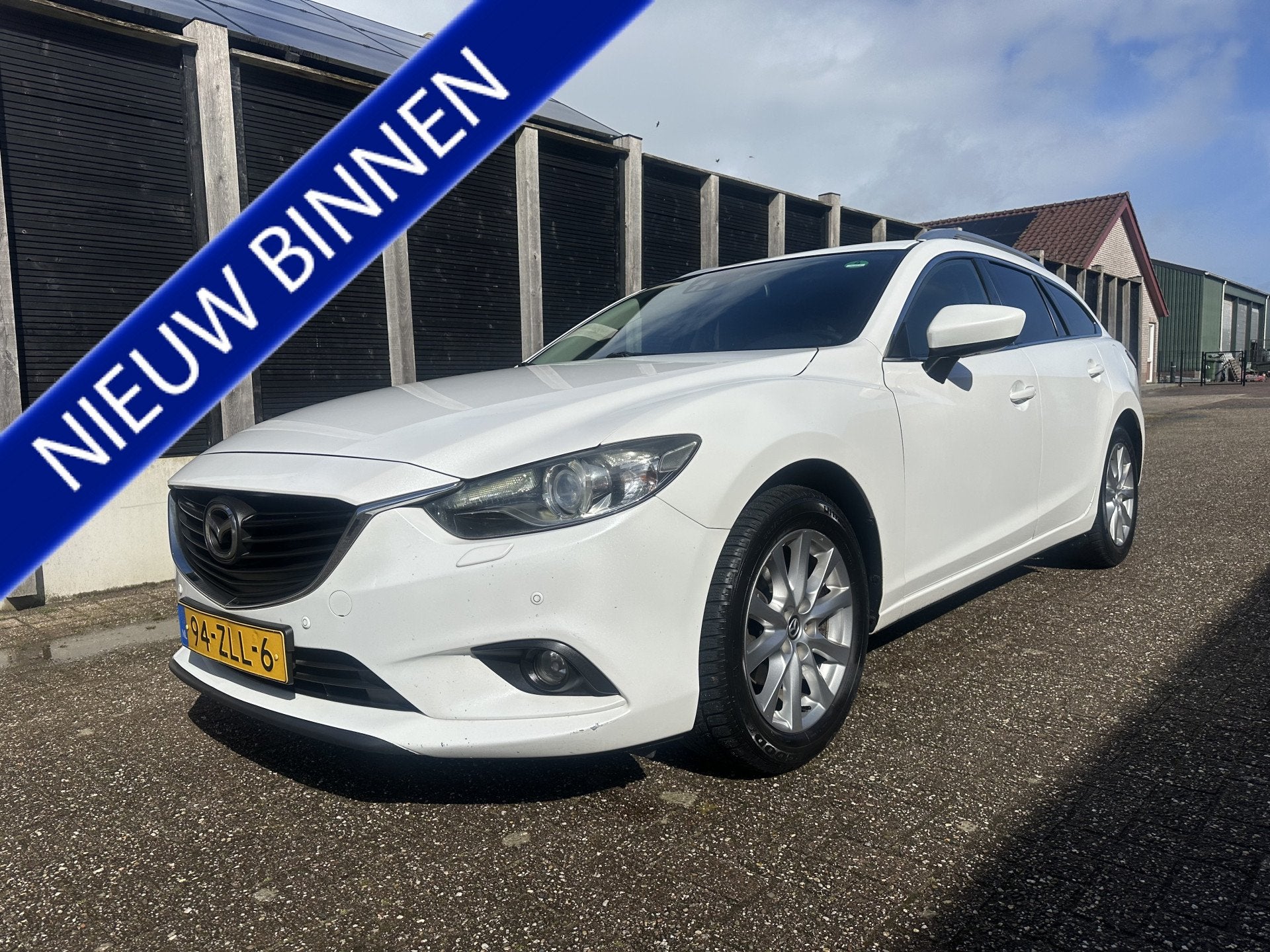 Mazda 6 Sportbreak 2.0 TS+ Lease Pack airco/ecc navigatie, Auto's, Voorwielaandrijving, Stof, 4 cilinders, 6 sportbreak