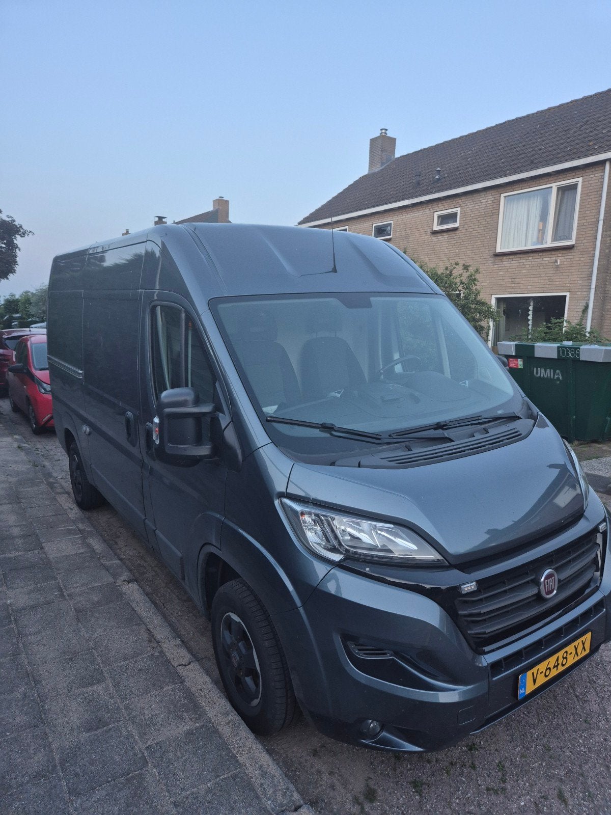 Fiat Ducato 2.3 multijet professional l2h2, Auto's, Voorwielaandrijving, Stof, Blauw, Origineel Nederlands